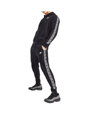 Nike Aries Club Tape Mens Tracksuit In Black